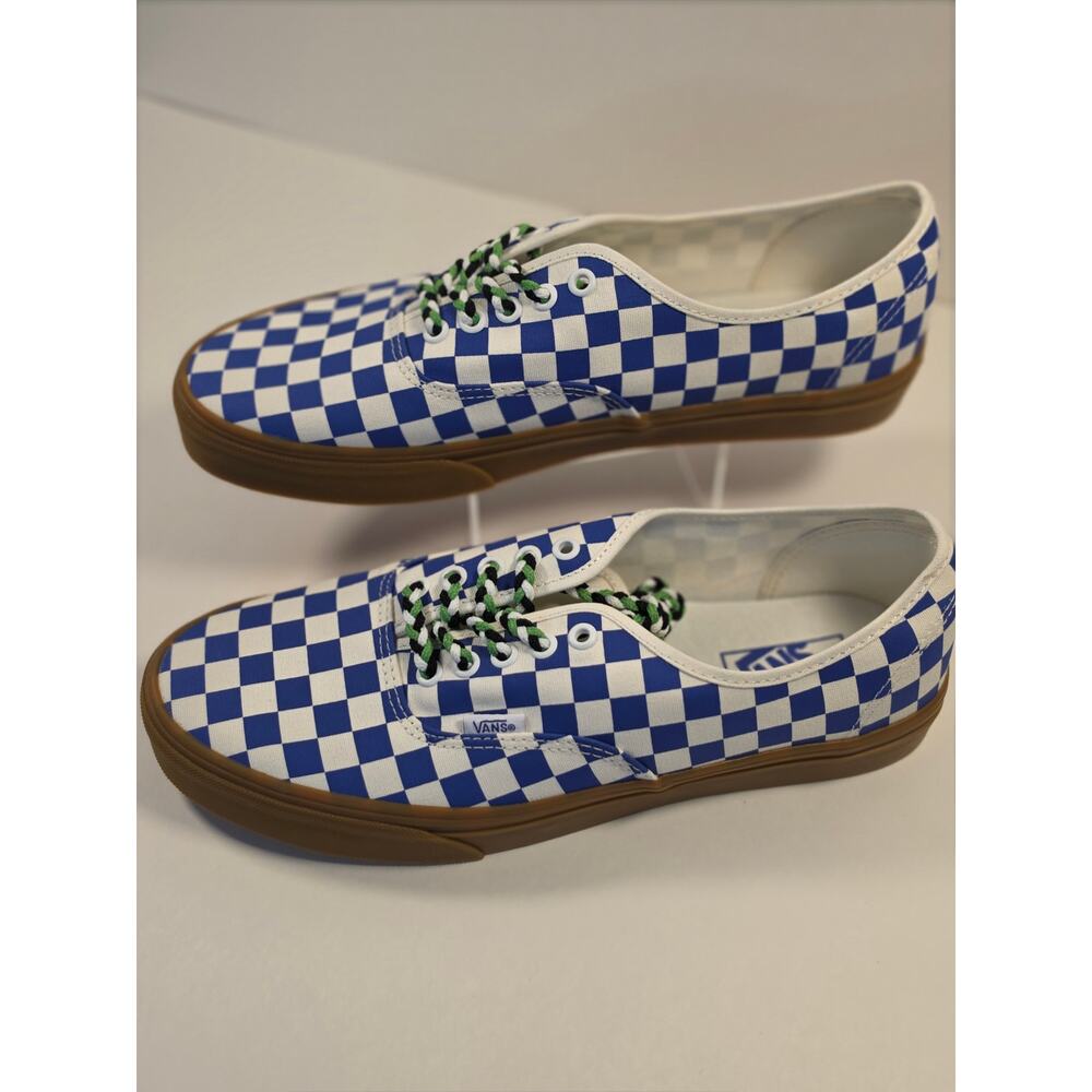 Vans Authentic – Checkerboard Blue/White – Men’s 10.5 – Brand New in Box